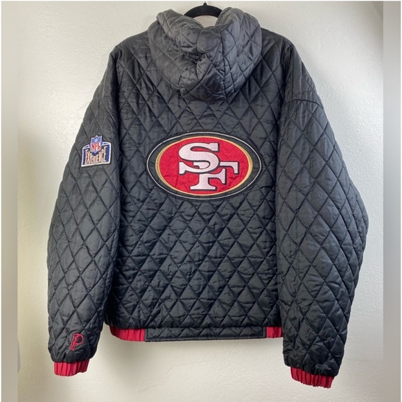Vintage~Reversible San Francisco 49s Jacket - Picture 3 of 15